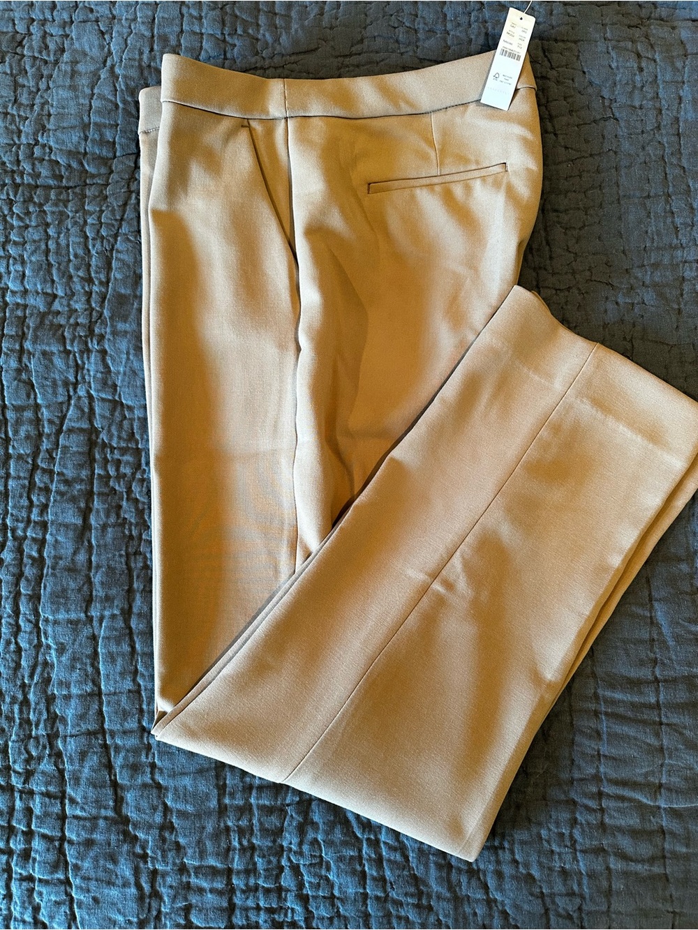 J. Crew Women's Kate Straight Leg Pants in Tan